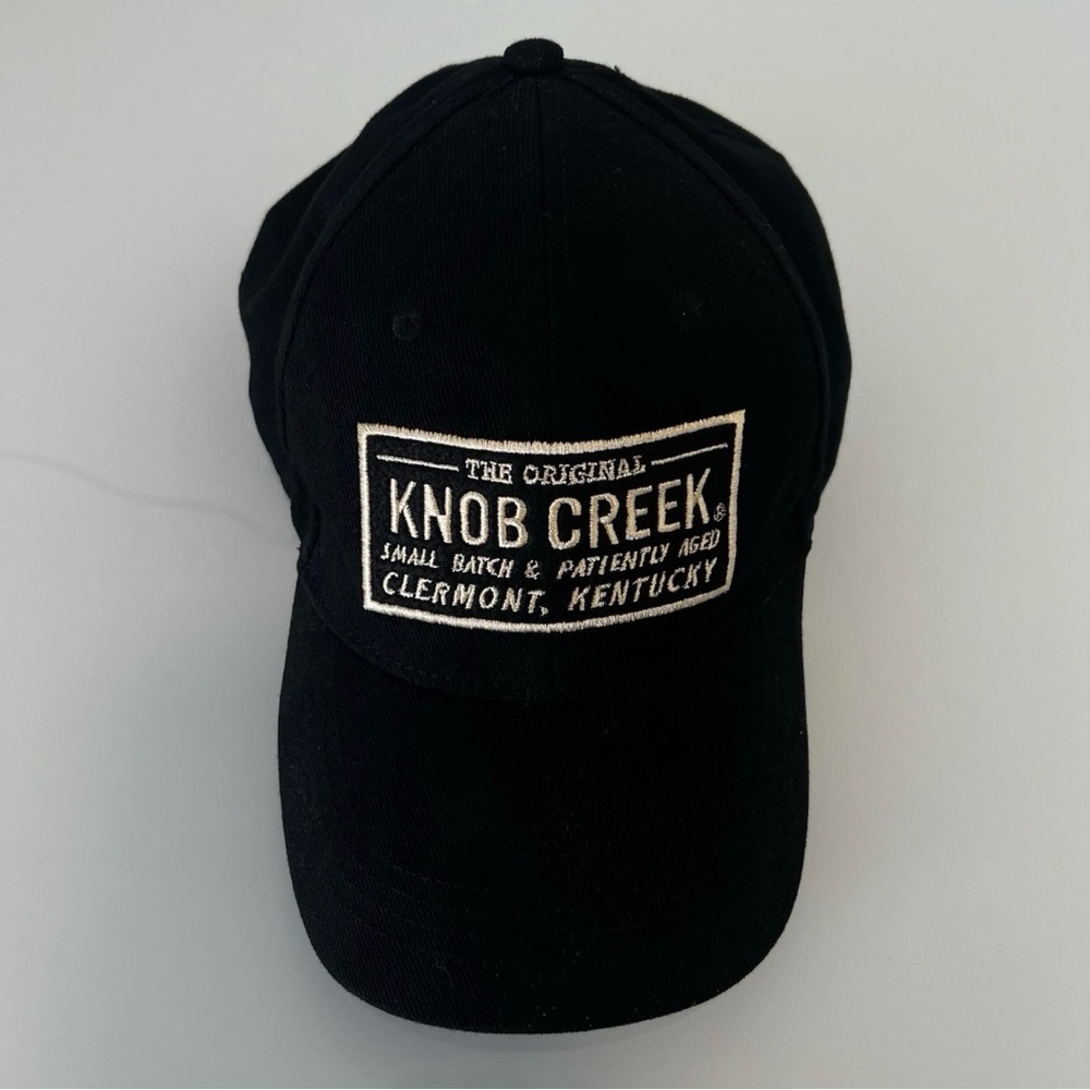 Knob Creek Bourbon Clermont Kentucky Black Baseball Cap